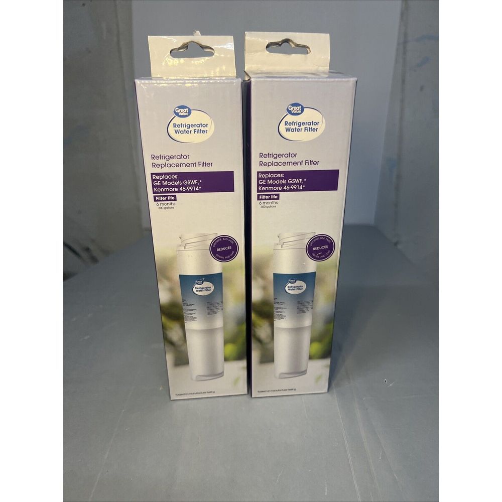 Great Value Refrigerator Water Filter Replaces Ge Model GSWF & Kennemore 46-9914